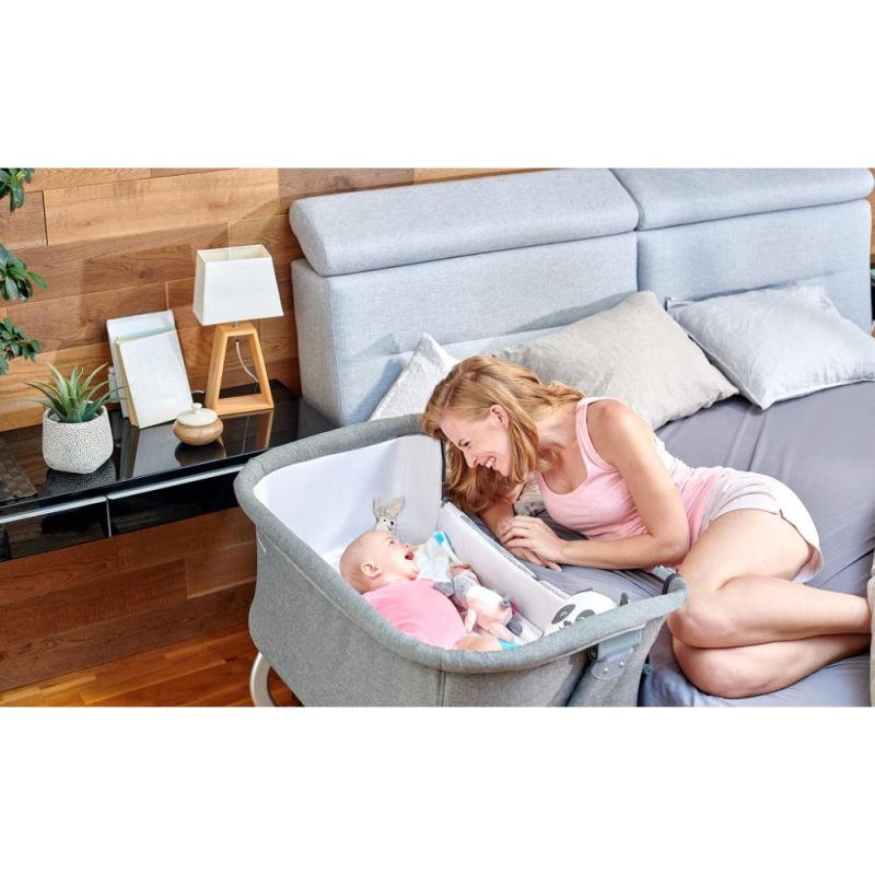 Kinderkraft bedside crib sales mattress